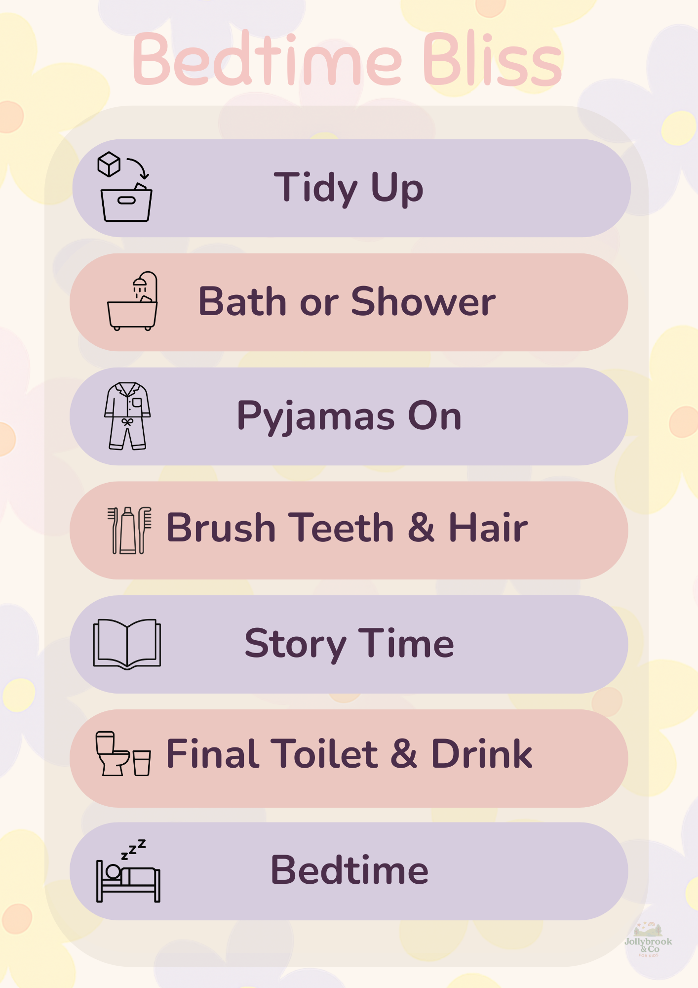 Bedtime Bliss - Floral