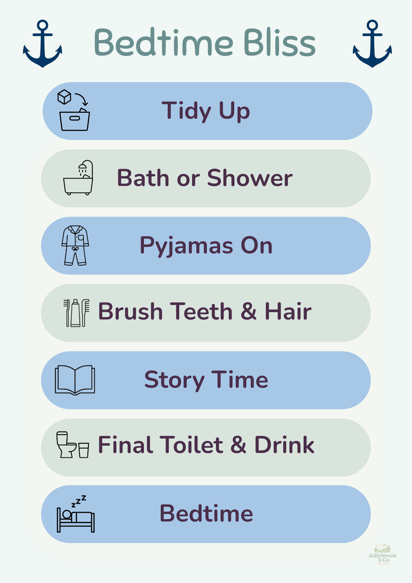 Bedtime Bliss - Nautical