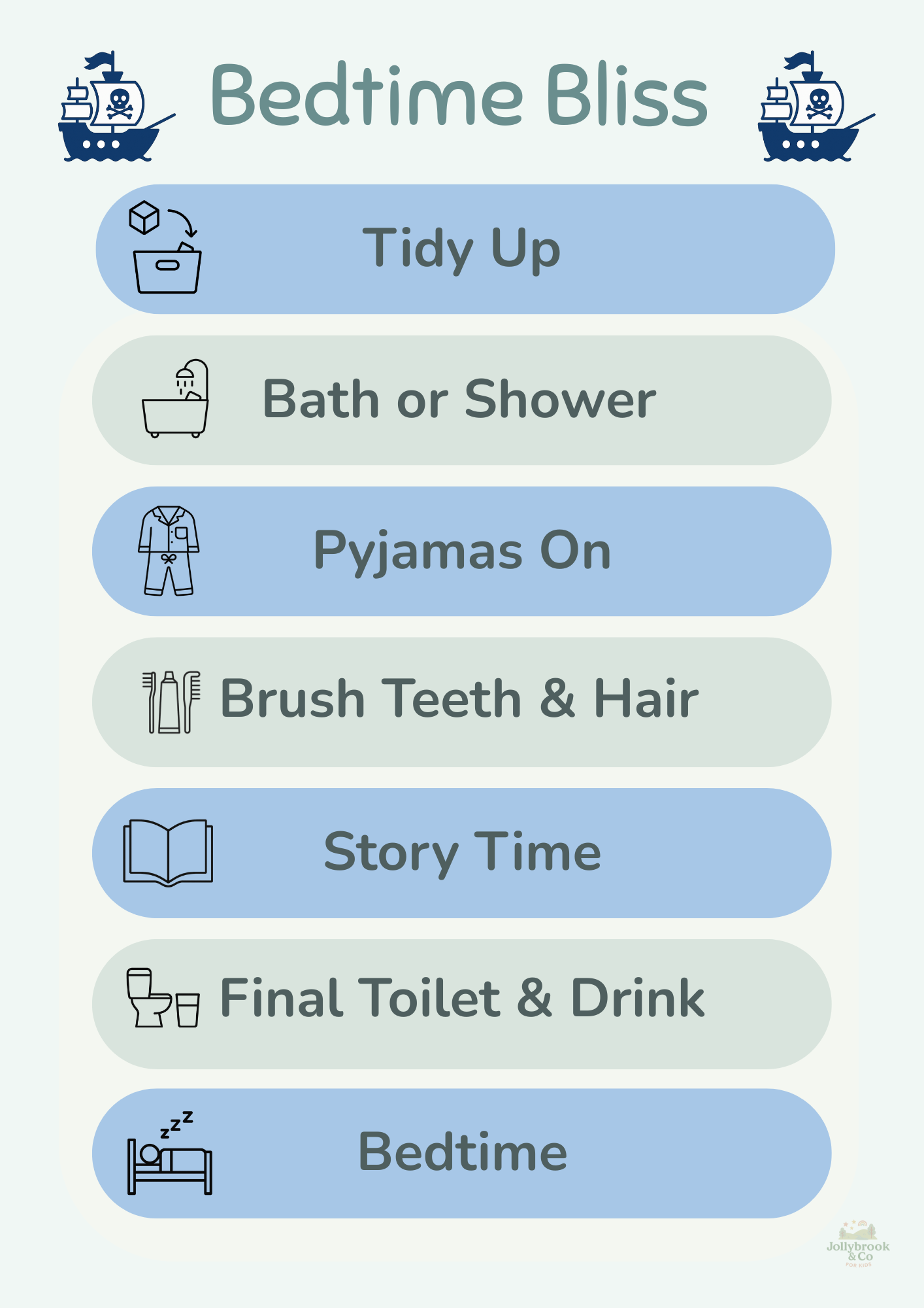 Bedtime Bliss - Pirate